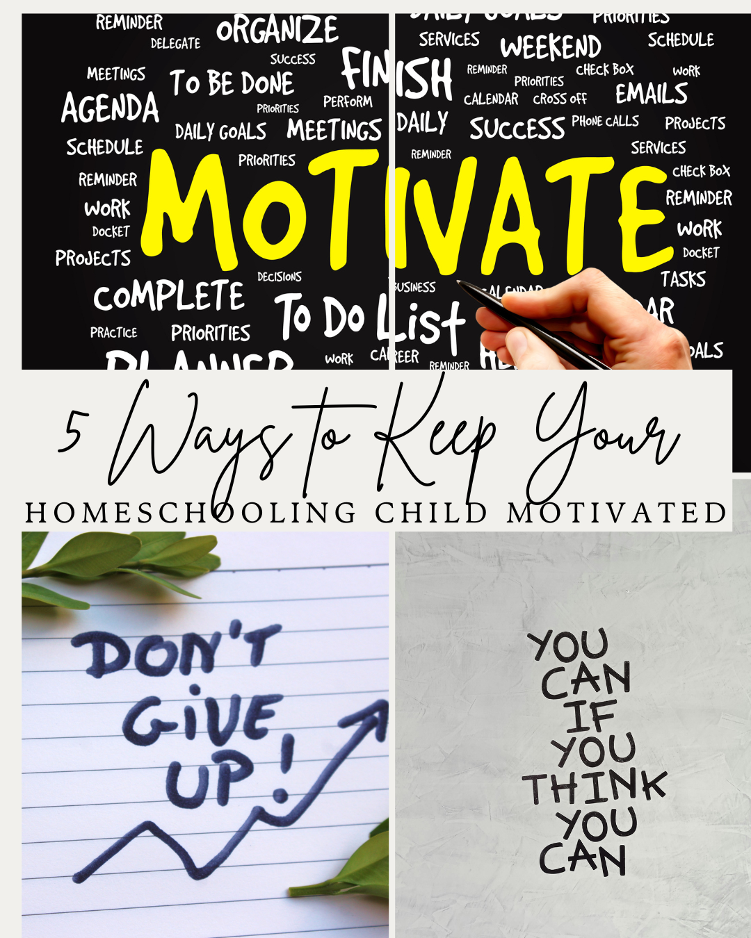 5 Ways to Keep Your Homeschooling Child Motivated